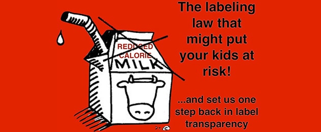 Milk…The murky truth about a backward slide on labeling laws.