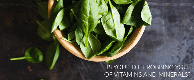 Is your diet robbing you of vitamins and minerals?