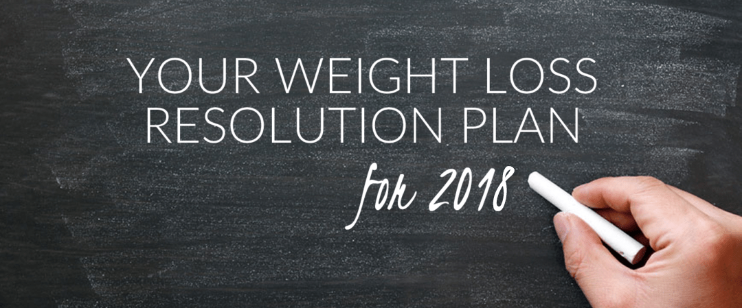 Your Weight Loss Resolution Plan for 2018